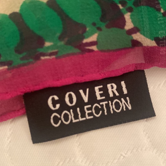 COVERI COLLECTION silk scarf - Picture 2 of 11